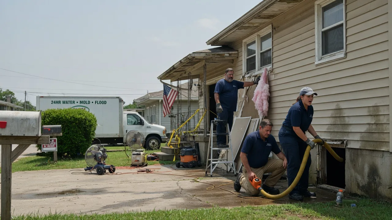 Water Damage Repair in Bussey, IA near me